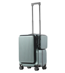 Front open suitcase