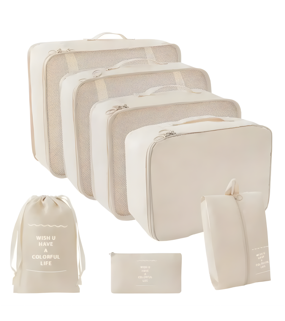7 pcs travel bag set