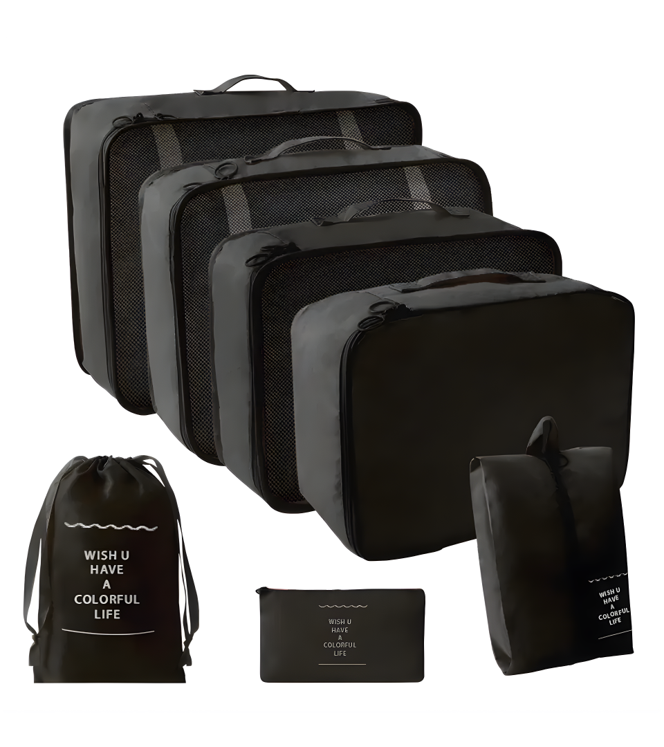 7 pcs travel bag set