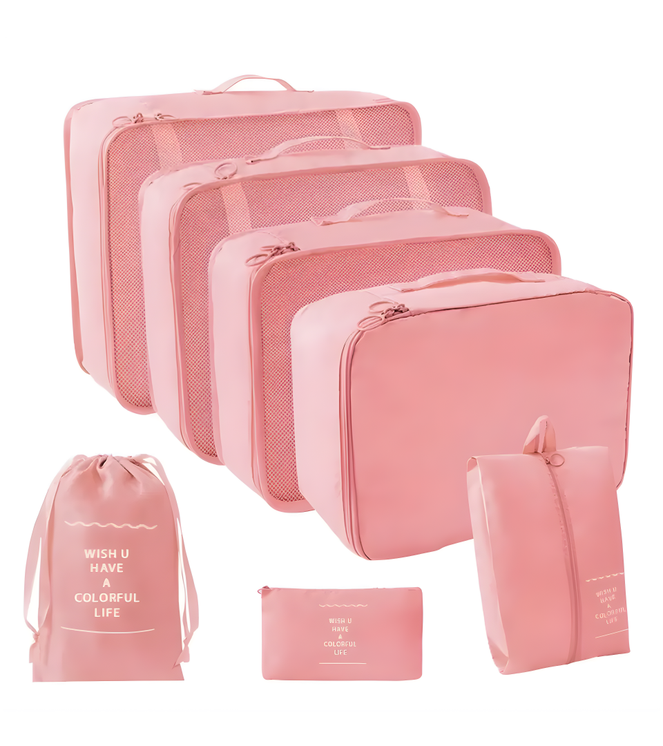7 pcs travel bag set